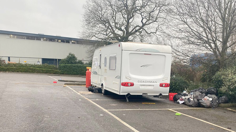 efficient traveller eviction process in Essex