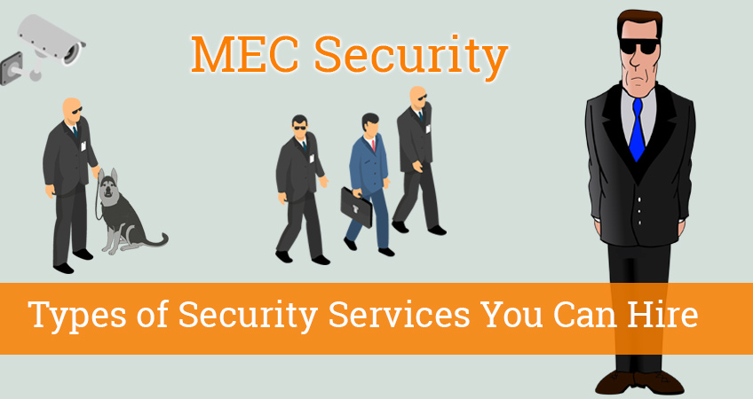 Types of Security Services You Can Hire | Infographic