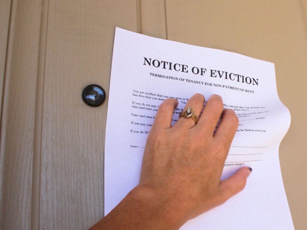 evicting tenants