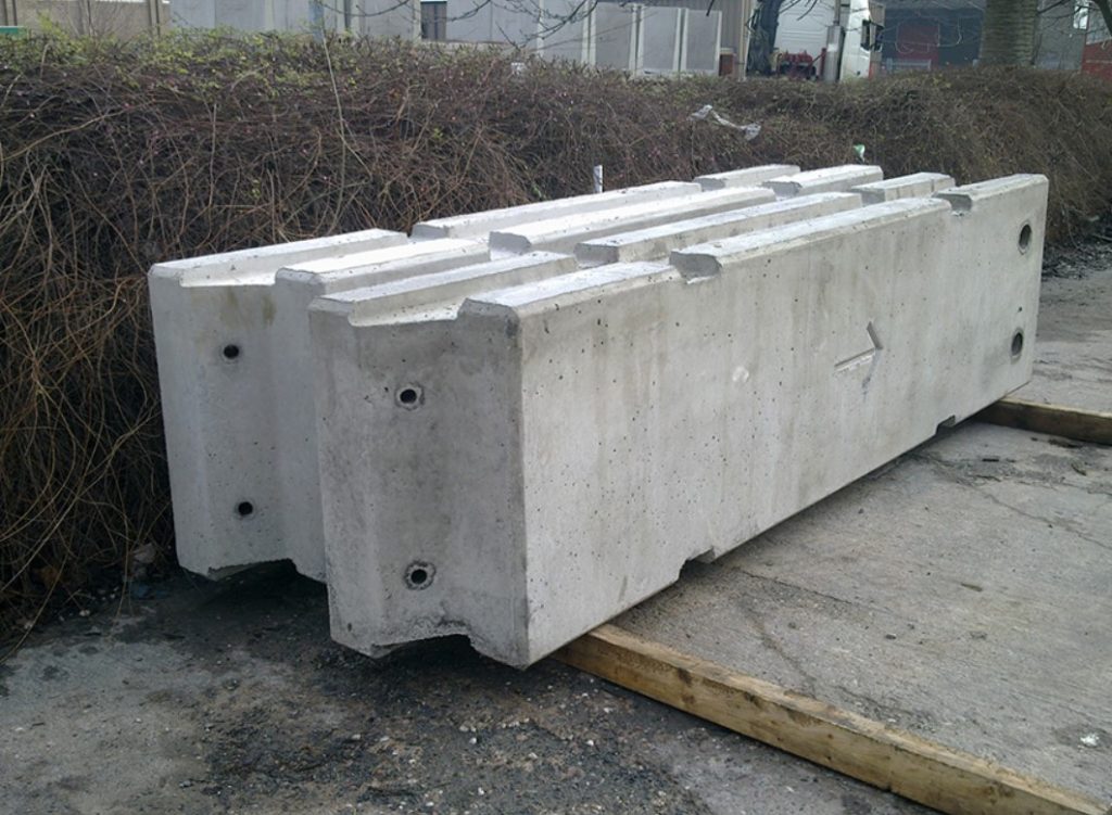 temporary concrete barriers